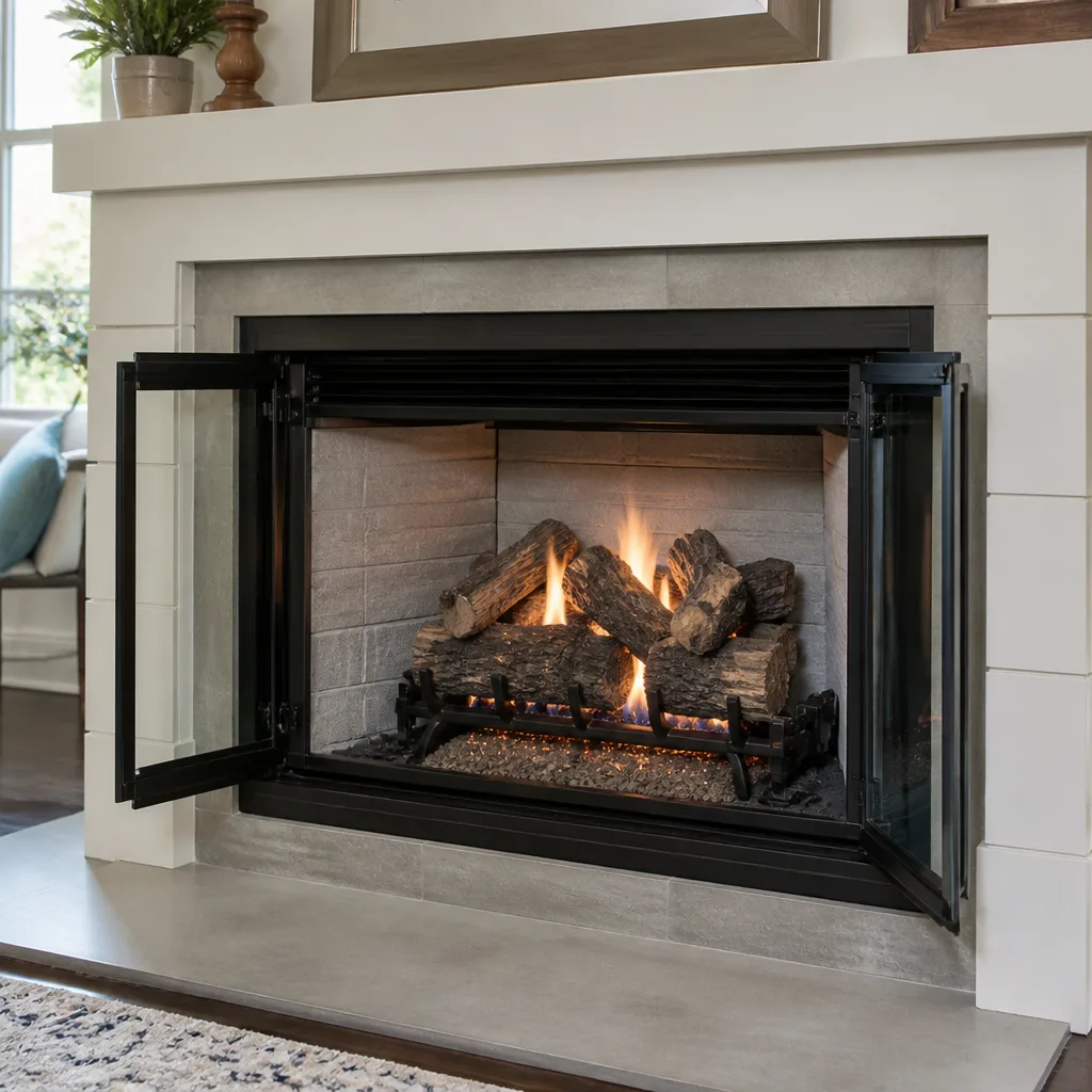 Gas fireplace service